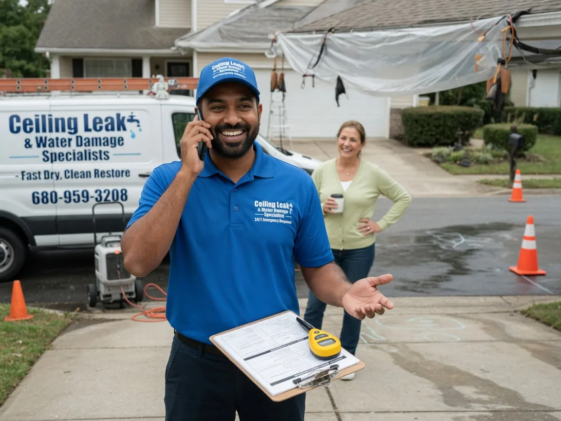 Ceiling Leak Cleanup Wichita Falls, TX FAQs
